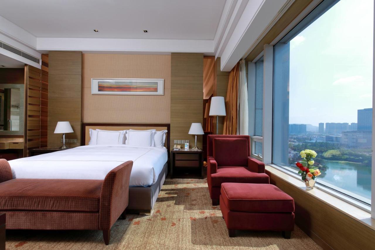 Hotel Crowne Plaza Nanjing Jiangning By Ihg Exterior foto