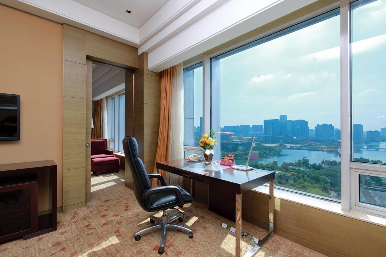 Hotel Crowne Plaza Nanjing Jiangning By Ihg Exterior foto