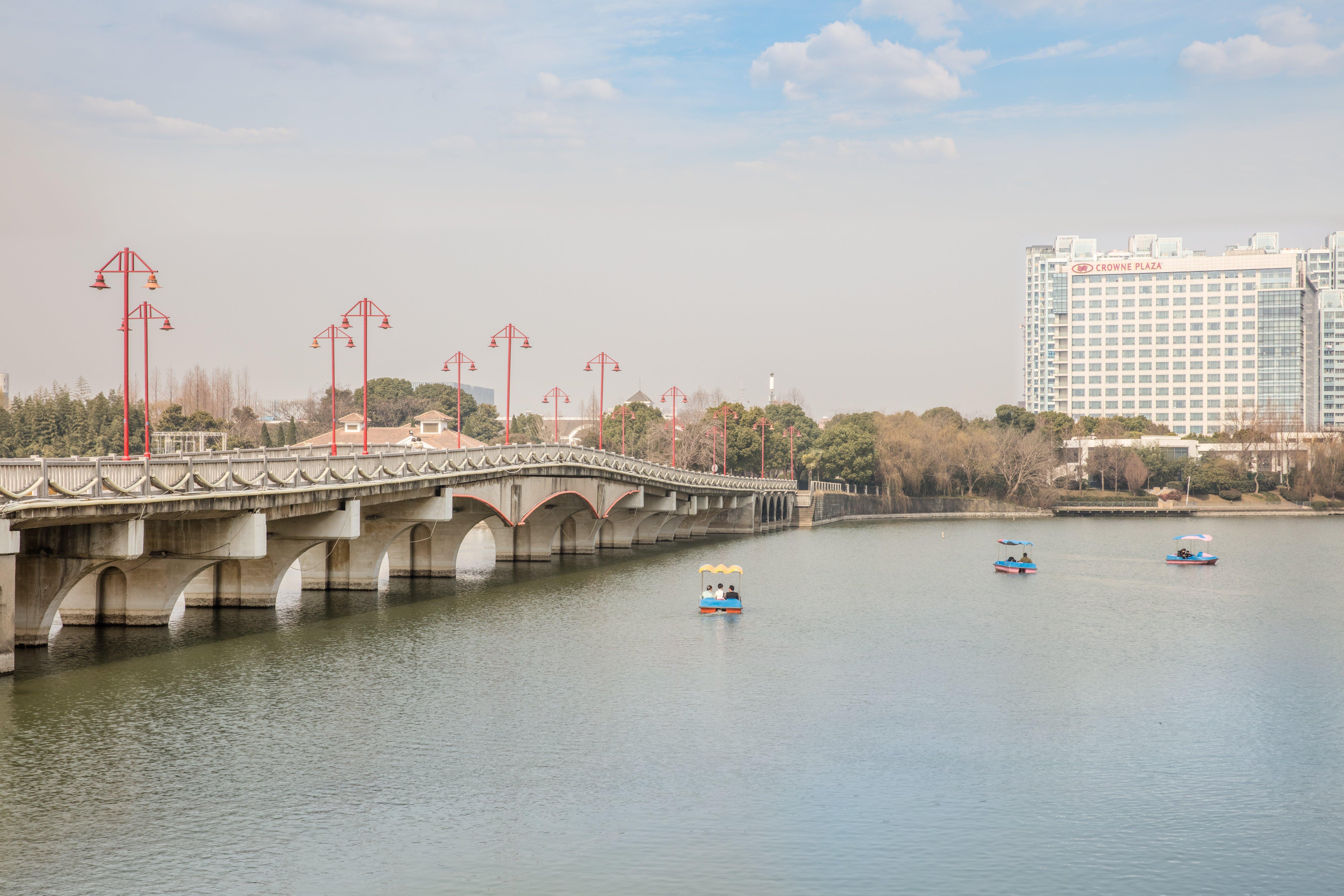 Hotel Crowne Plaza Nanjing Jiangning By Ihg Exterior foto