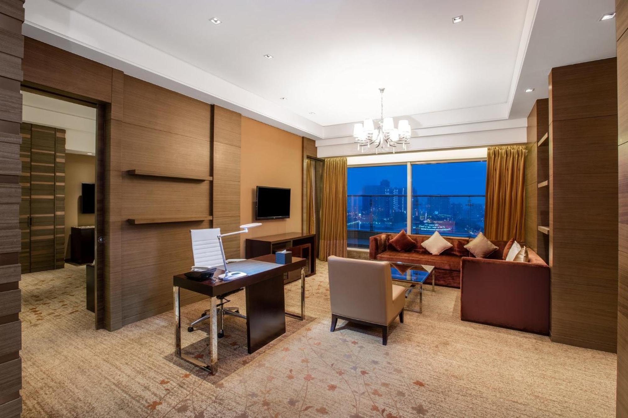 Hotel Crowne Plaza Nanjing Jiangning By Ihg Exterior foto