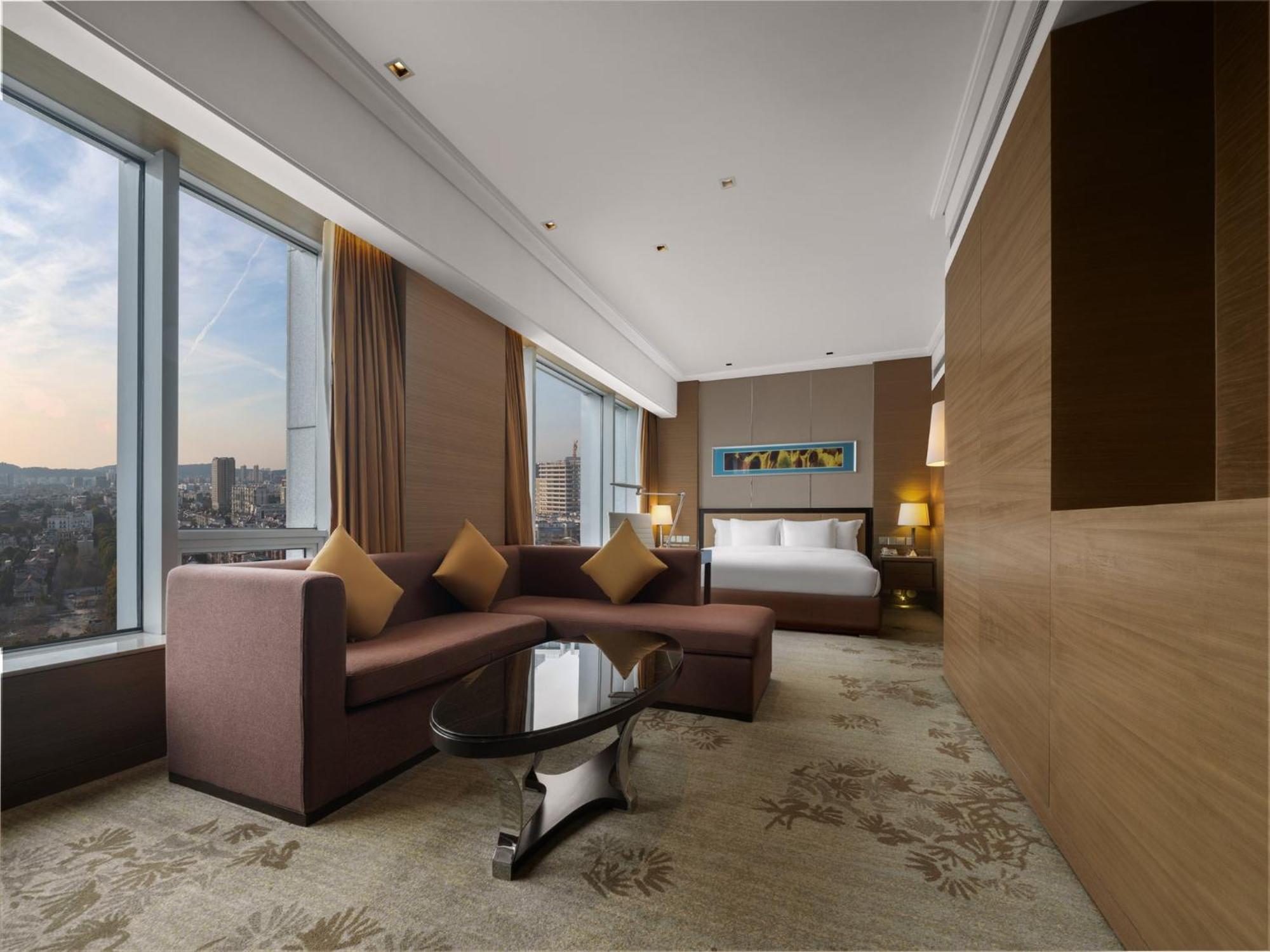 Hotel Crowne Plaza Nanjing Jiangning By Ihg Exterior foto